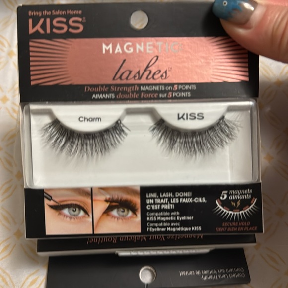 KISS MAGNETIC EYELASH SET OF 2 + Magnetic Liner- BRAND NEW SEALED IN BOX -BUNDLE - Picture 7 of 14
